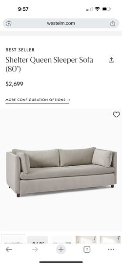 West Elm Sleeper Sofa