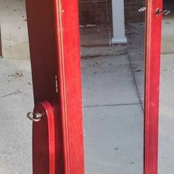 Jewelry  Storage With Full Body  Mirror