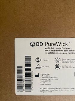 BD PureWick Starter Set Male or Female wicks available