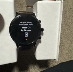 Fossil 44mm Gen 5 Carlyle Smart Watch and Leather Band $75