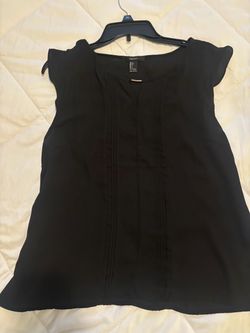 Forever 21 black blouse XL