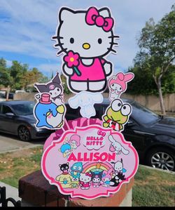 Hello kitty Centerpices