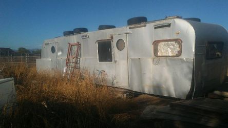 1960s travel trailer