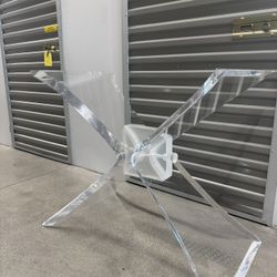 Acrylic Base For Dining Room