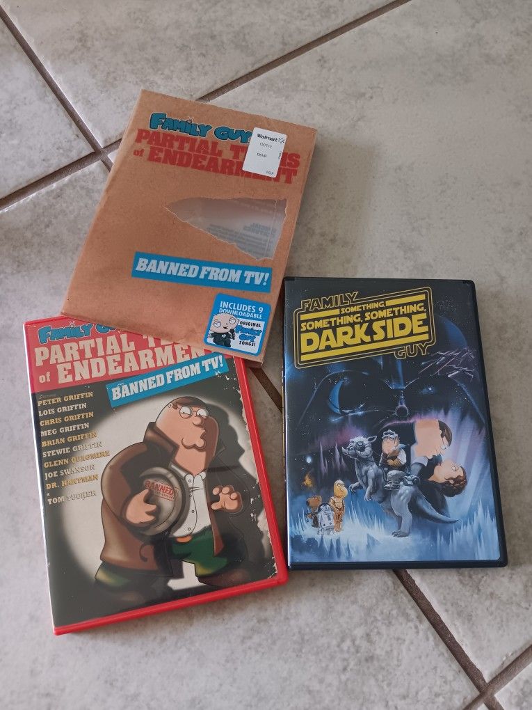 Family Guy Dvds Lot Of 2