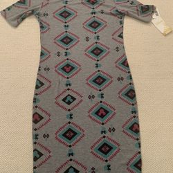 Nwt Womens Small Lularoe Disney Minnie Mouse Dress 
