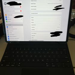 iPad Pro 12.9in 6th Gen (Magic Keyboard Included)