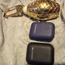 Bluetooth Earbuds (2 pair, Portable Charger(