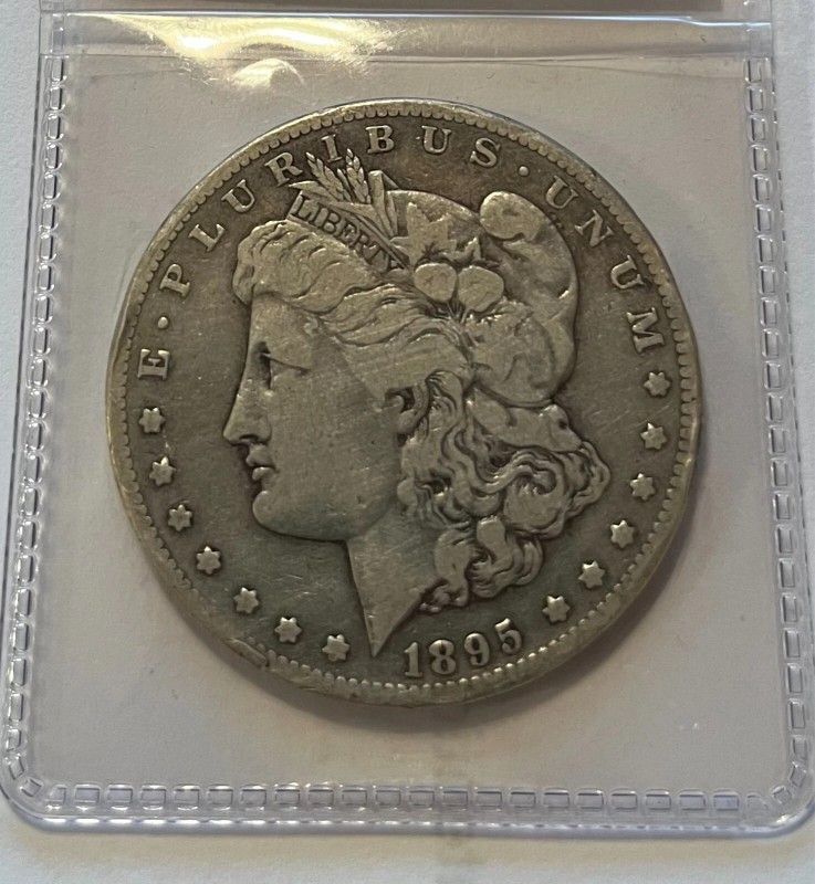1895 S Morgan Silver Dollar- Key Date Beautiful Coin- Great Condition