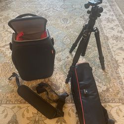 Tripod And Camera Case