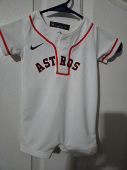Houston Astros 6/9 Months Nike Romper Jersey