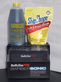 New BabylissPro Barber Sonic Pro Box With Disinfectants