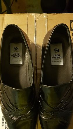 Carlo morandi shoes mens size 10 used but in great CONDITION. Made in spain
