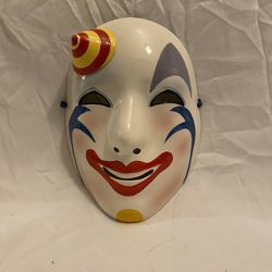 Original Pelzman Design Porcelain Clown Mask