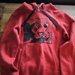 Coach X Keith Haring Mickey Mouse Women's Hoodie Red Size M