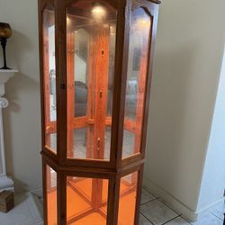 Corner Curio Cabinet