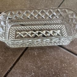 Glass Butter Dish