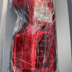 Rear Tail Lights Assembly Compatible with 2019 2020 2021 2022 2023 Chevy Silverado 1HD 3500HD Halogen Type Brake Left Driver Side Taillights w