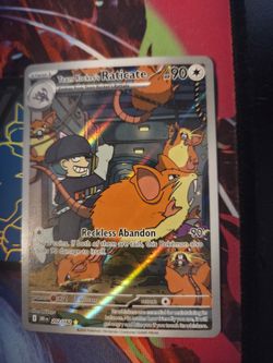 Pokemon Raticate 202 Destined Rivals Mint #2