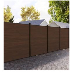 6*6FT Wood Composite Privacy Fence Panel