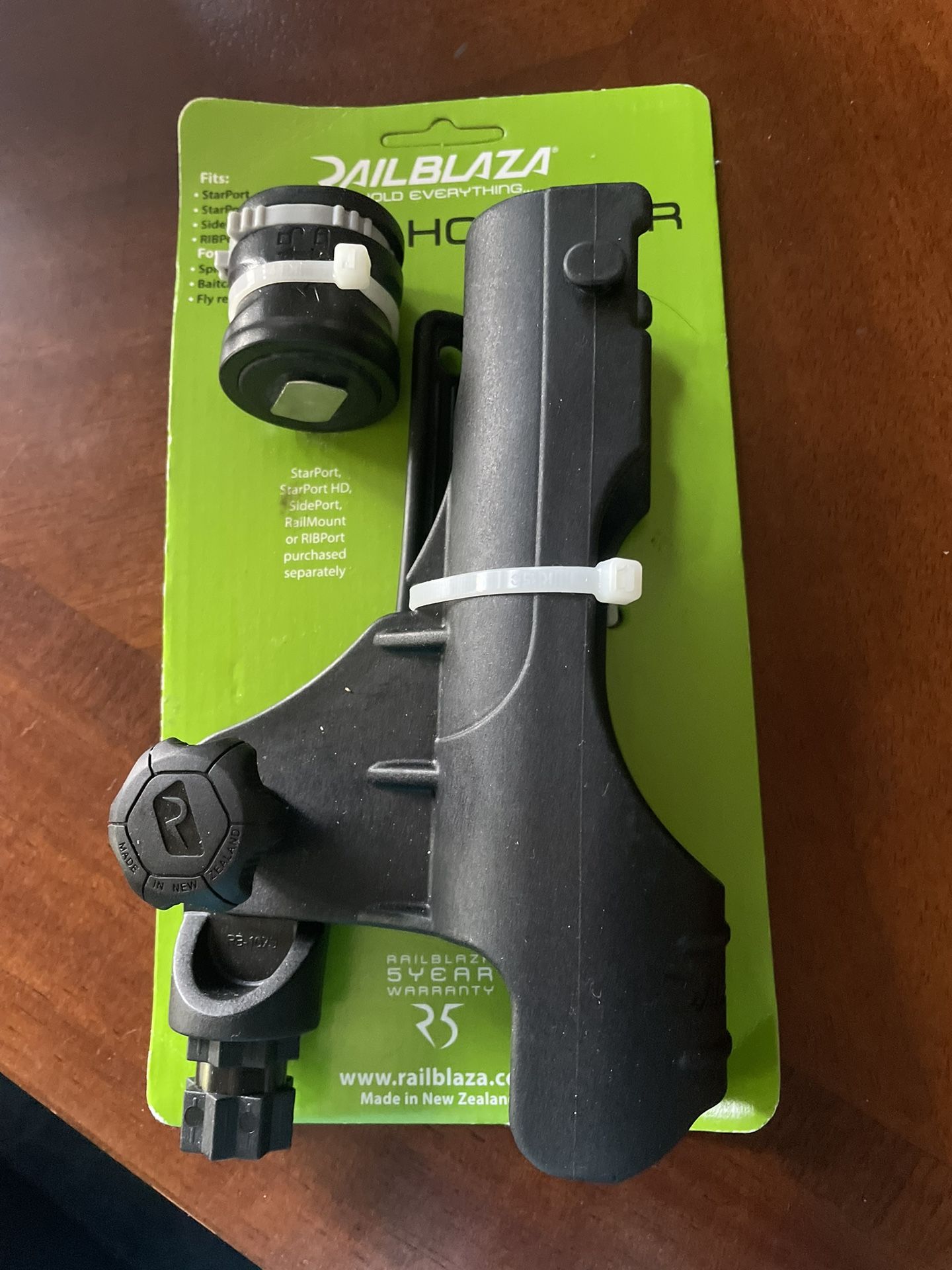 Rail Blaze. Fishing Rod Holder. For A Track