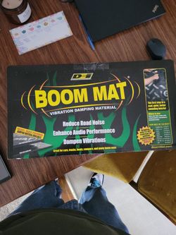 3 Sheets Of 24×12 Boom Mat