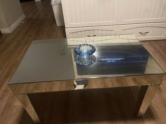 mirror coffee table
