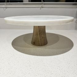 Marble Pie Or Cake Stand
