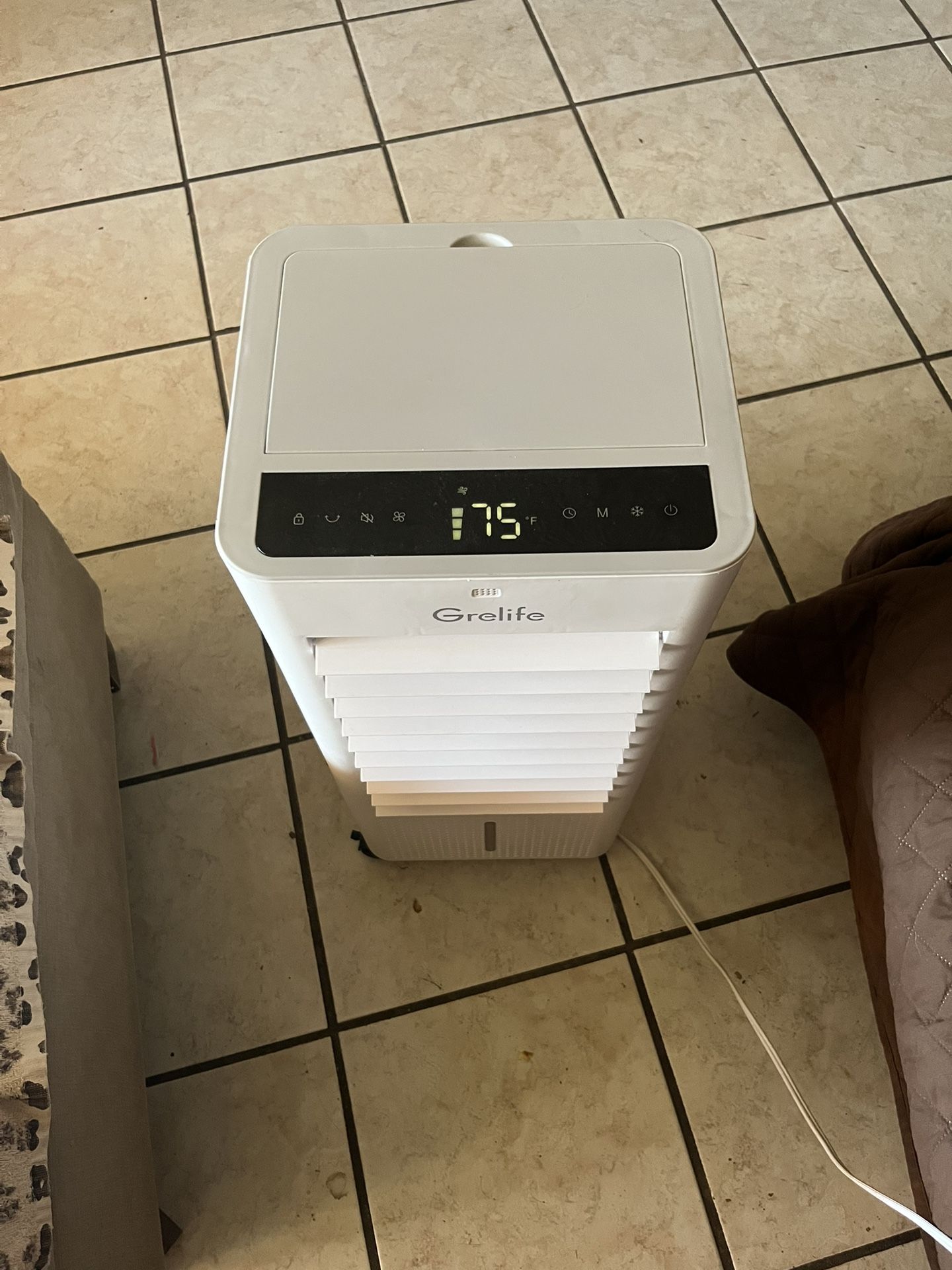 Grelife Portable Evaporafive Air Cooler 3 In 1 Oscillation Air