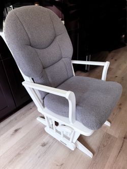 Infant nursery glider rocker
