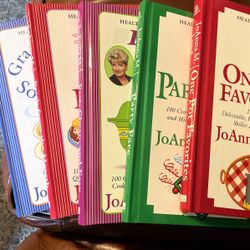 5 Cook Books Hard Bound