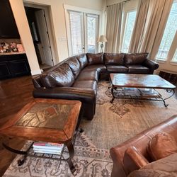 Couch Plus Tables And Carpet