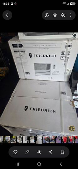 Friedrich Chill+ Series Room Air Conditioner with Electric Heat