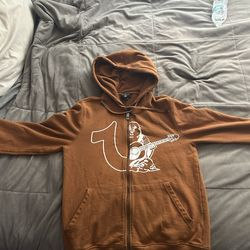 True religion hoodie.