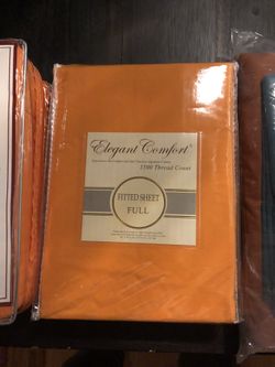 Brand New Full Sheet Set Orange