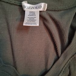 Women's Long Sleeve Color Khaki