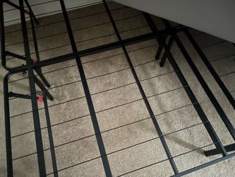 Queen bed frame steel