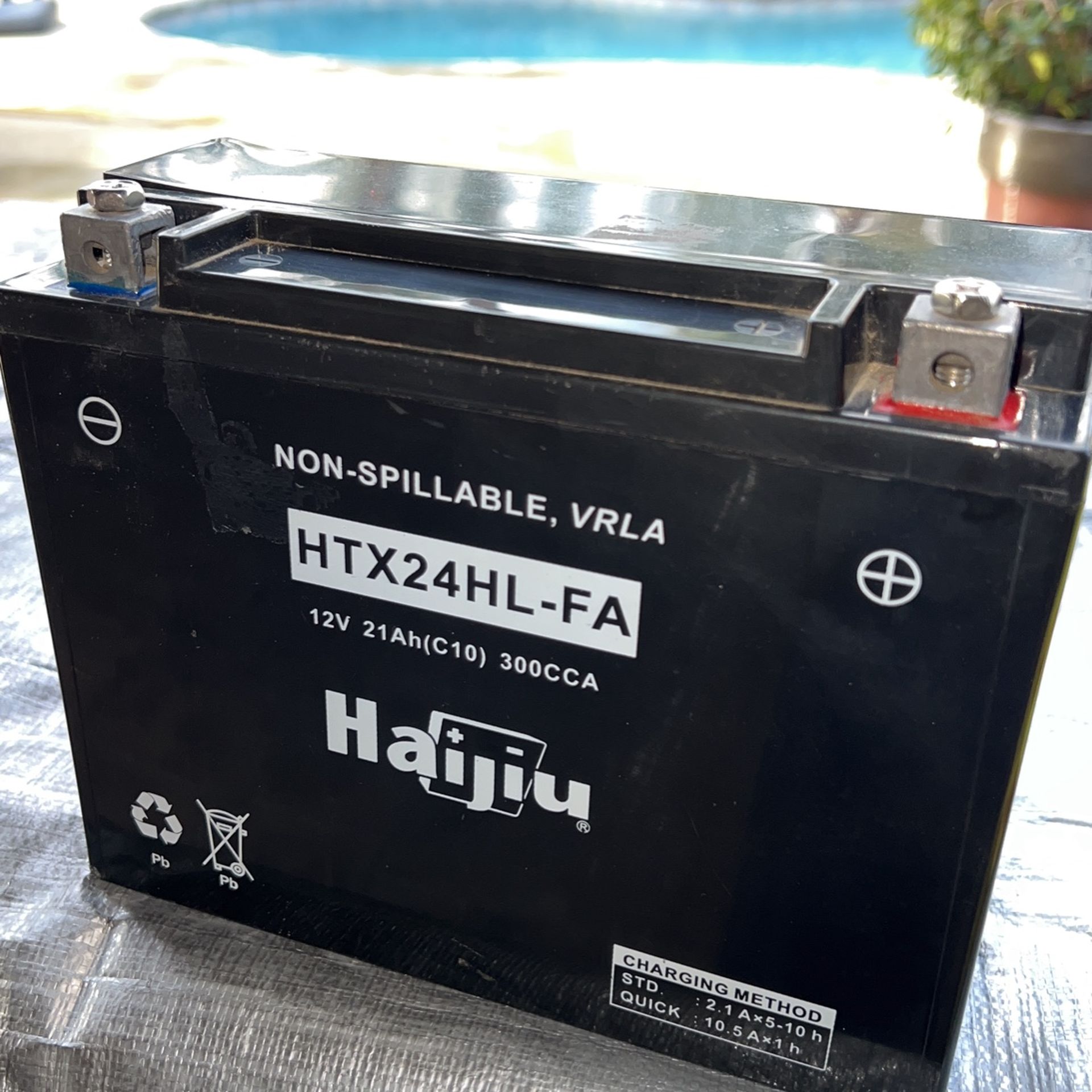 Seadoo Switch HTX24HL-FA 12V Battery