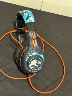 Jurassic World Wired Over-the-Ear Headphones - Black