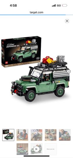 Lego Land Rover Defender.