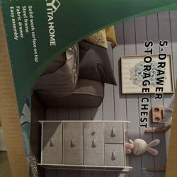5-Drawer Storage Chest