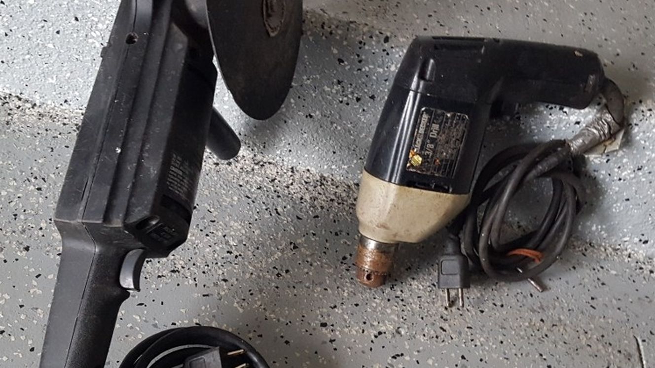 Black and Decker Grinder and Drill