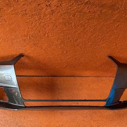 2017 2018 2019 AUDI A4 S4 B9 S-LINE FRONT BUMPER COVER OEM 8W0807437.F