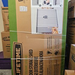 Lifetime Storage Shed- Brand New