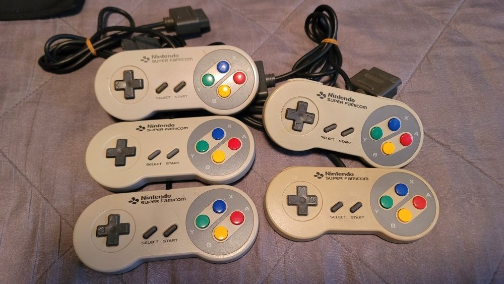 Nintendo Super Nintendo Super Famicon Controllers Snes