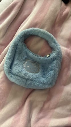 hello kitty fluffy shoulder bag