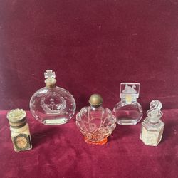 Vintage Antique Perfume Bottles
