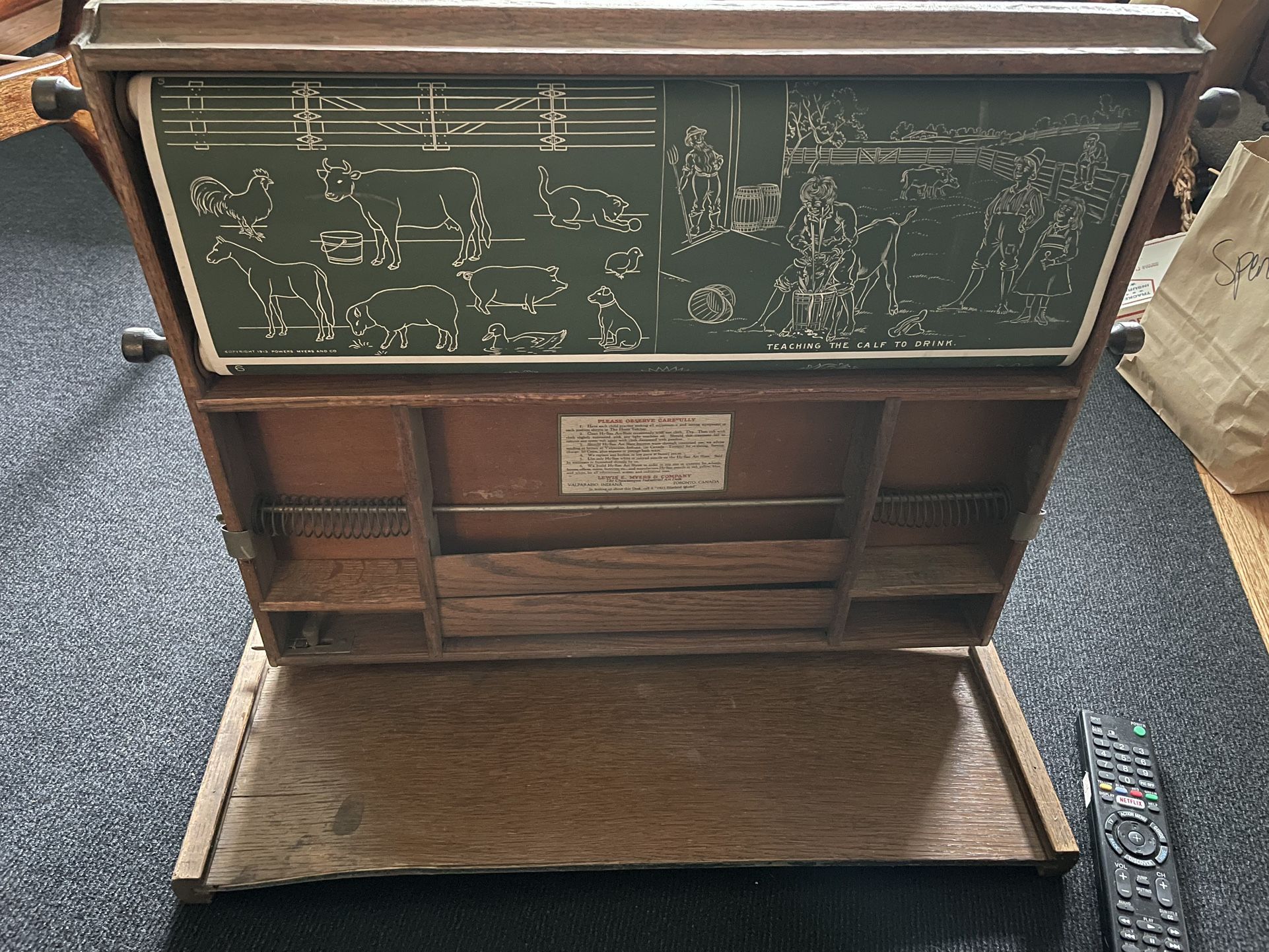Antique “Home teacher” Desk 