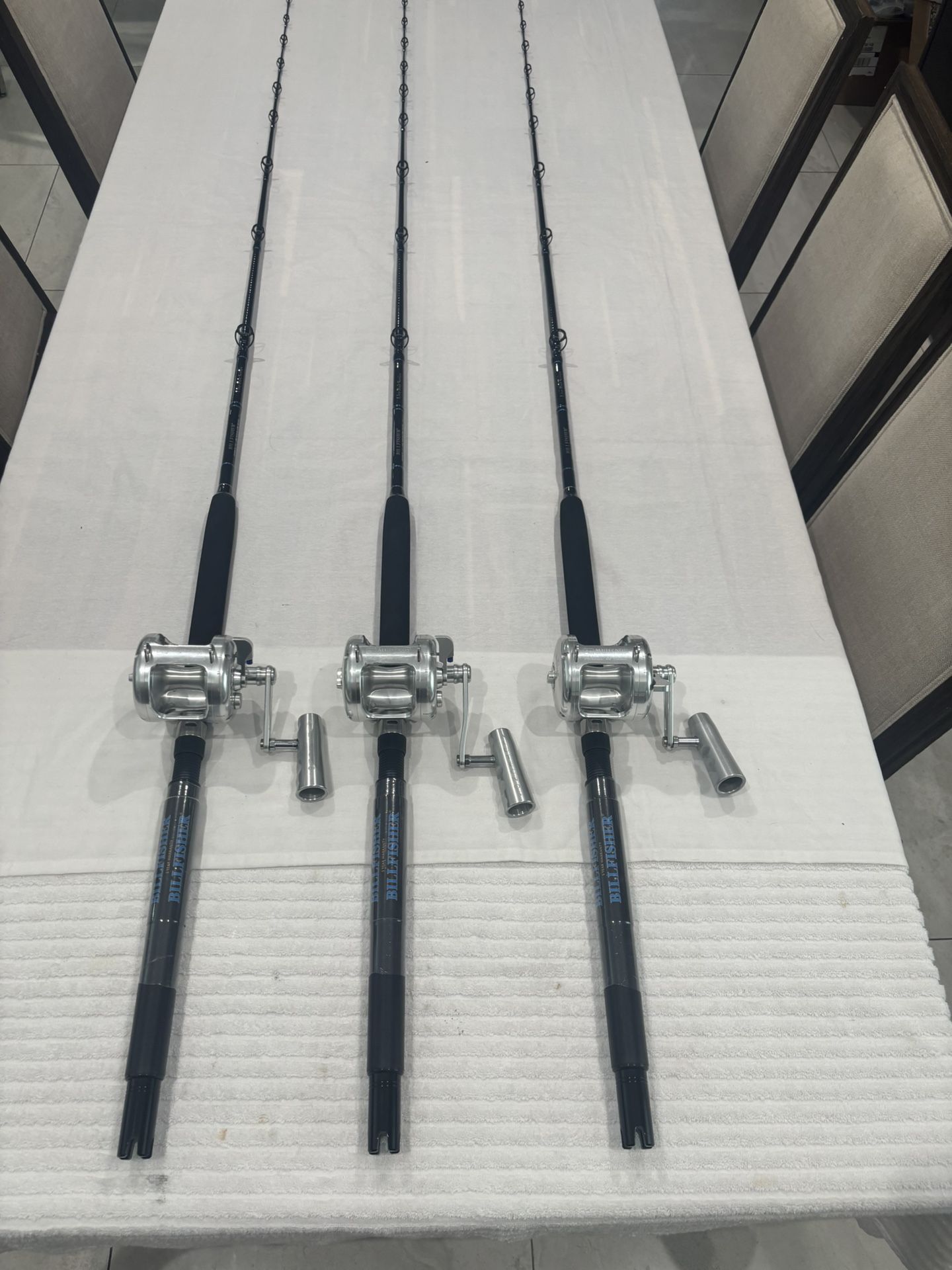 Alutechnos Veloce 20s on BillFisher 7’0” 15-30lb Robot De 