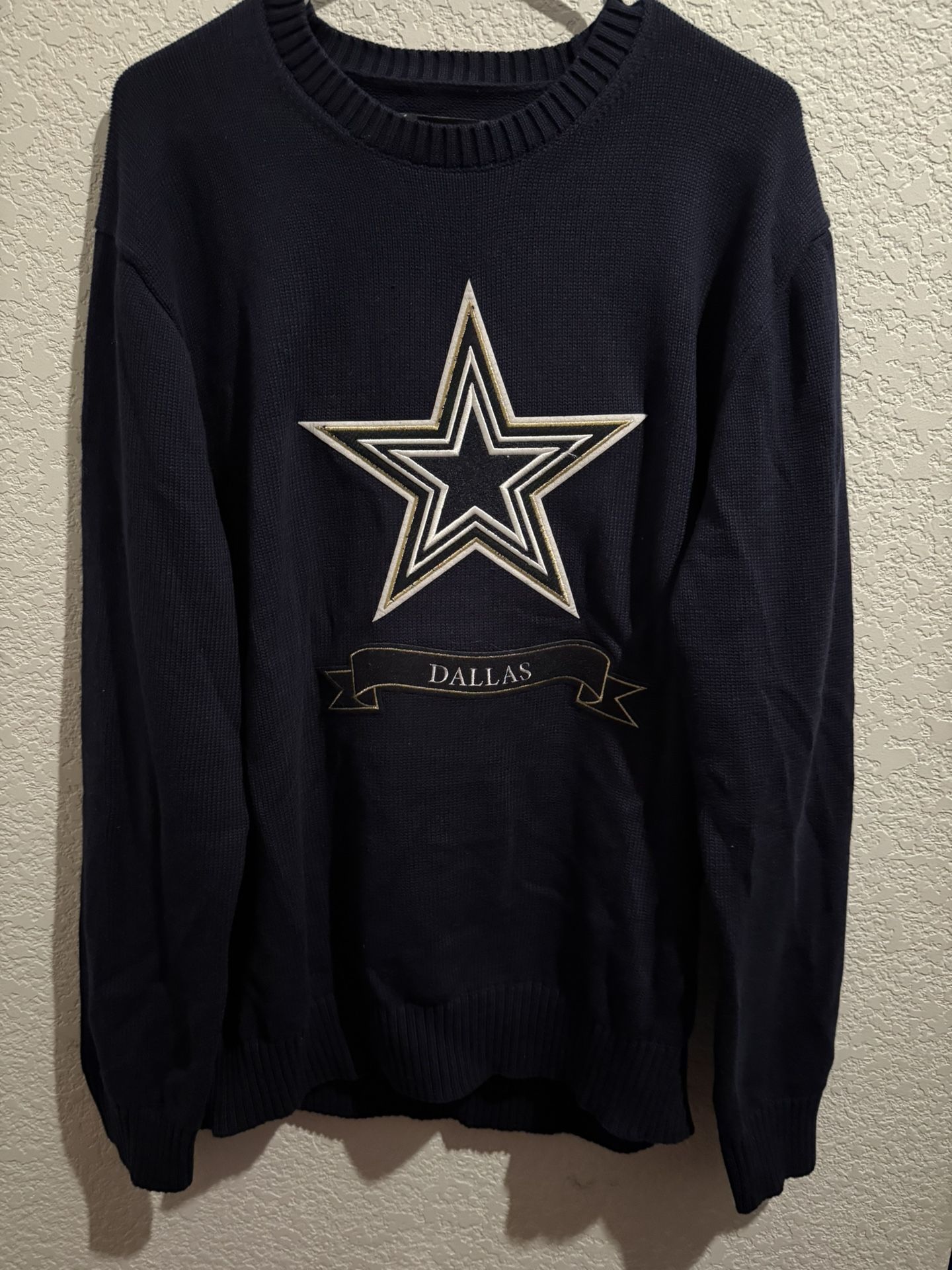 Cowboys Sweater Crewneck XL Pro Standard